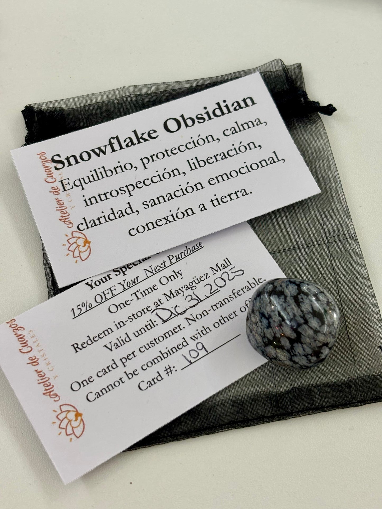 Dec25 Monthly Q Snowflake Obsidian