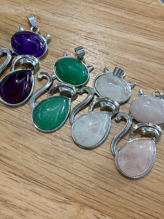 Asstd Cat Pendant