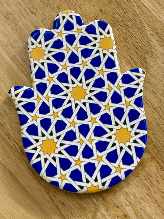 Mosaic Hamsha Coaster