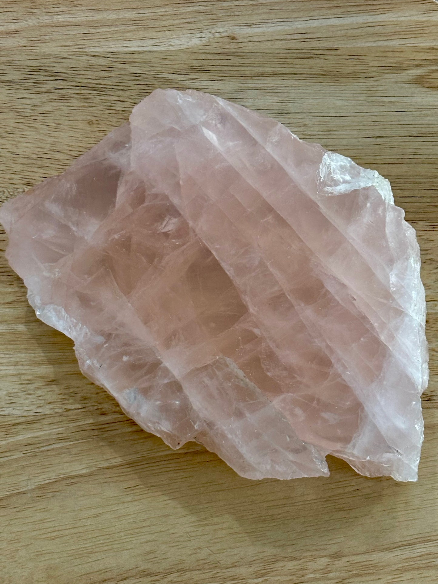 2.9 Raw Rose Quartz Slab 2