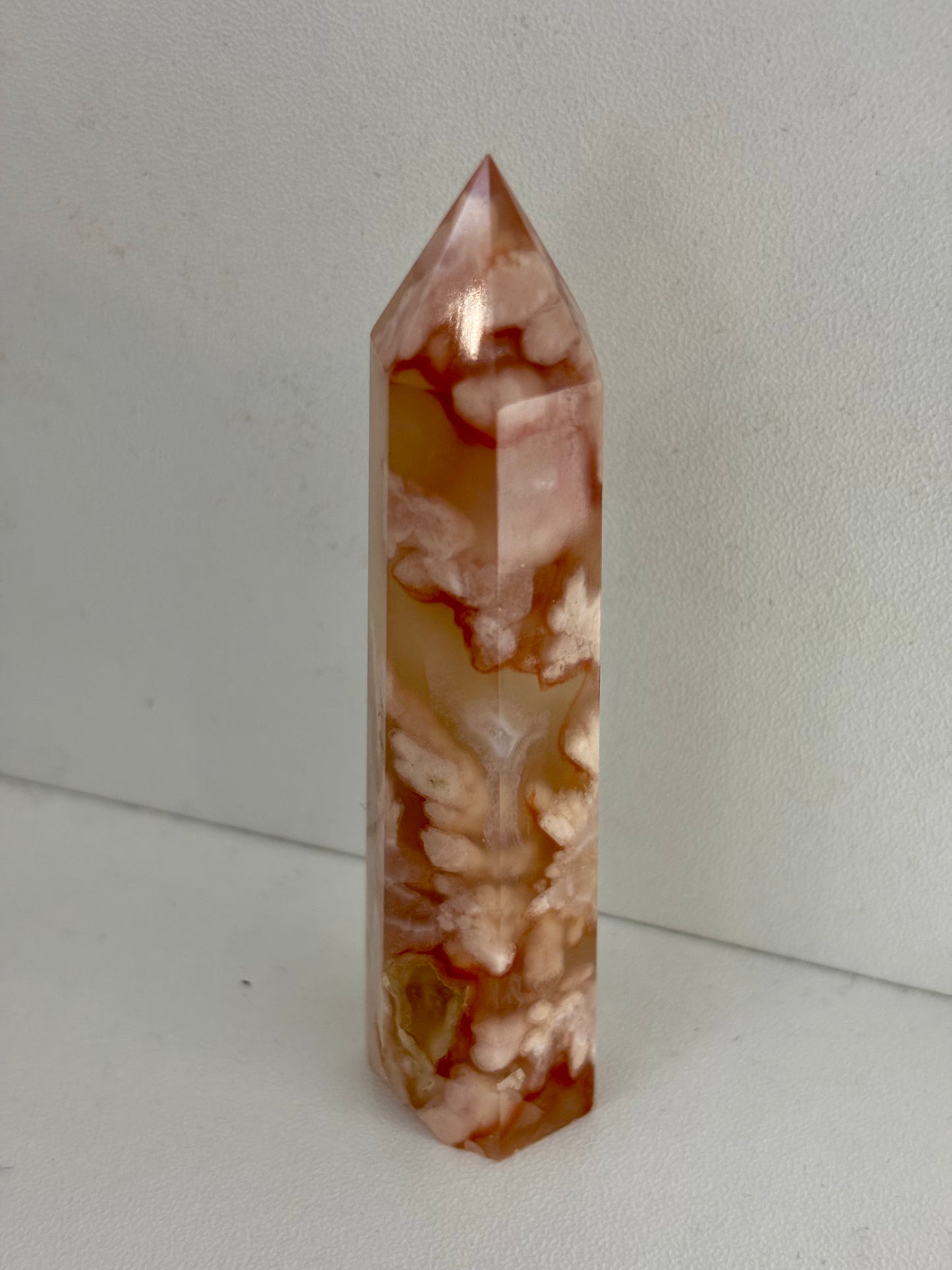 Red Flower Agate Point