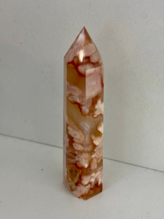 Red Flower Agate Point