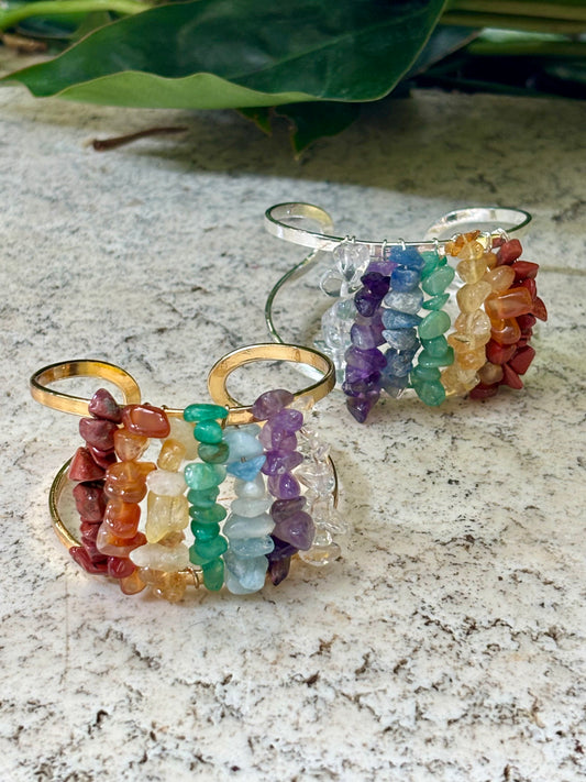 7 Chakra Rainbow Bangle