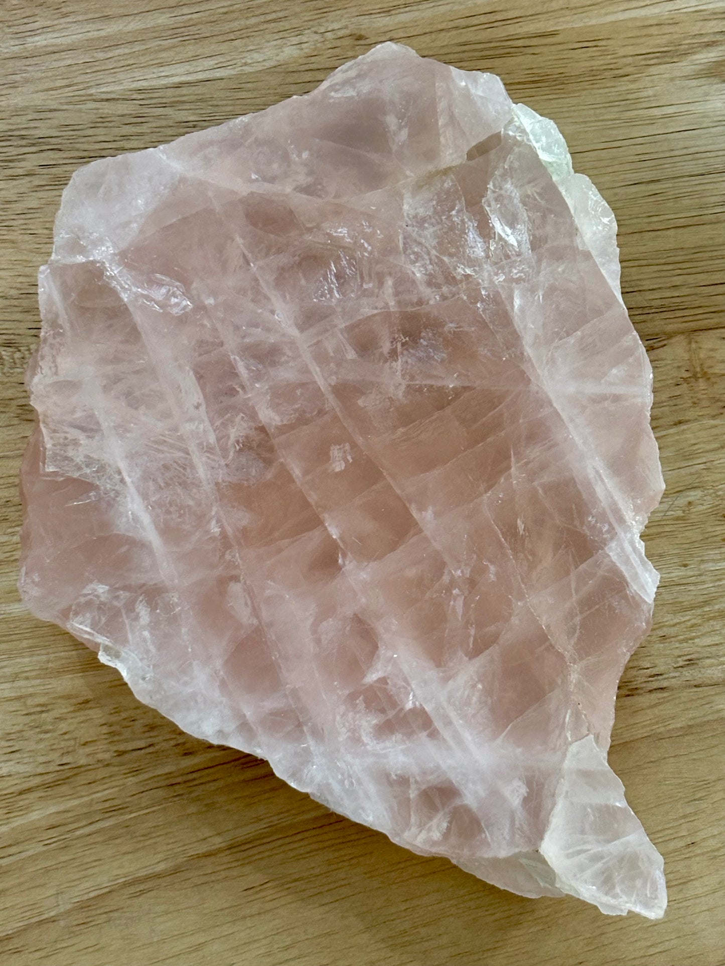 2.9 Raw Rose Quartz Slab