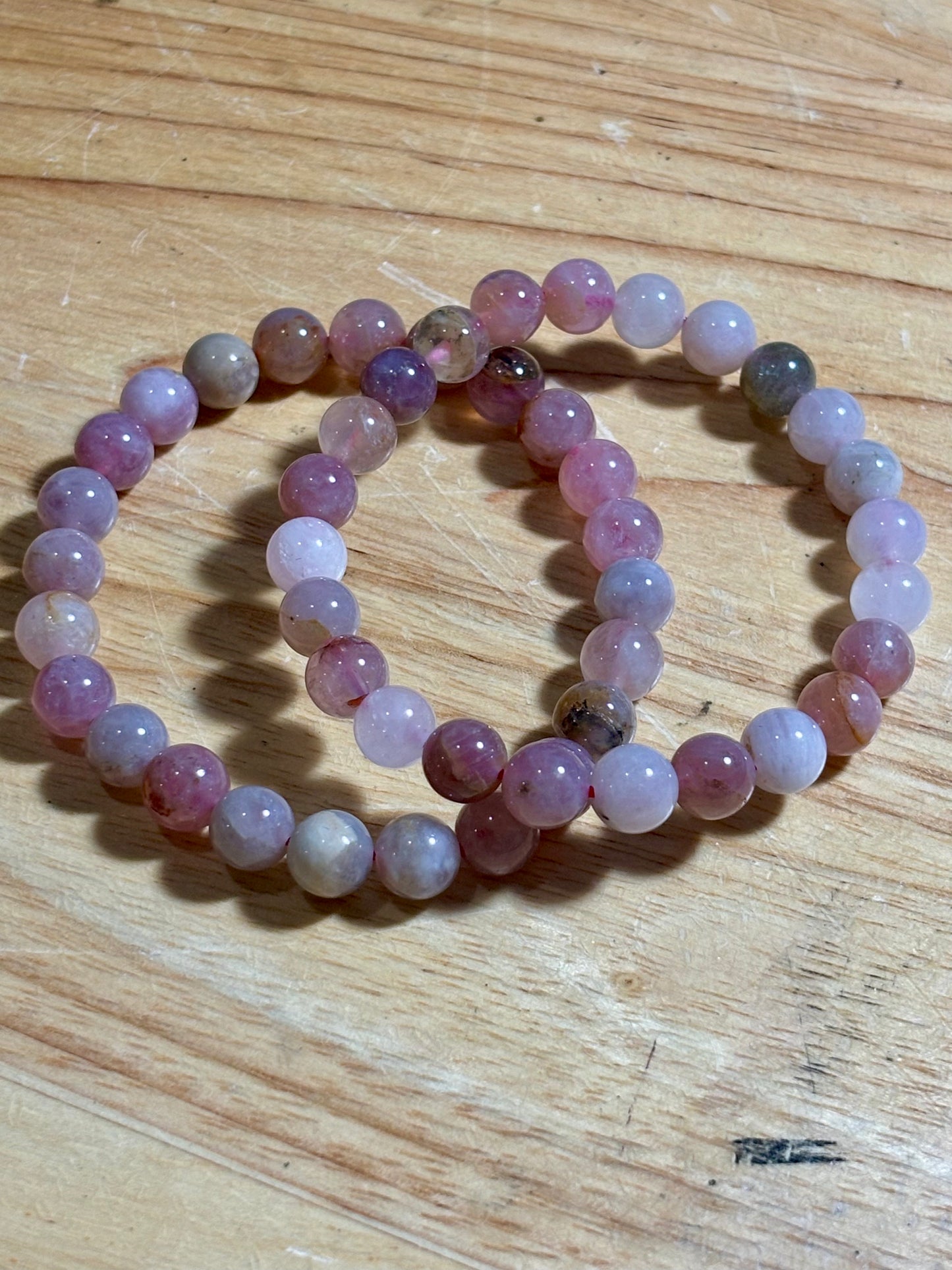Lavender Rose 8mm Bracelet