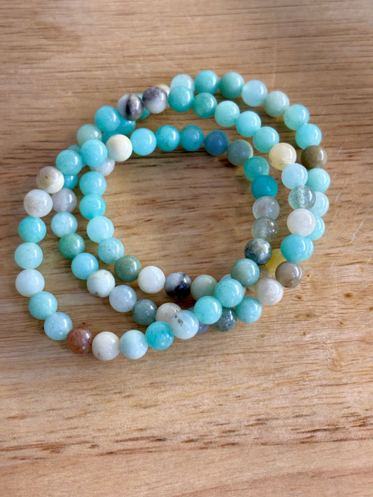 Caribbean Calcite 6mm Bracelet