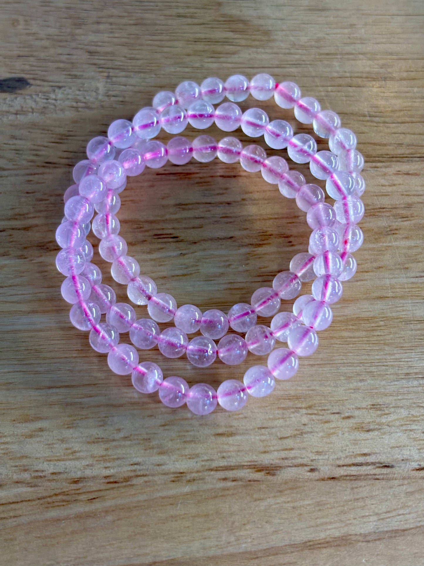 Rose Quartz 6mm Bracelet