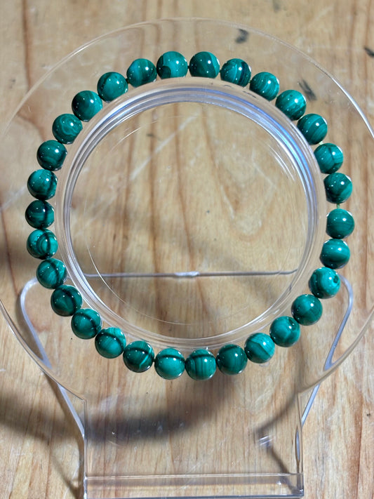 6mm Malachite Bracelet