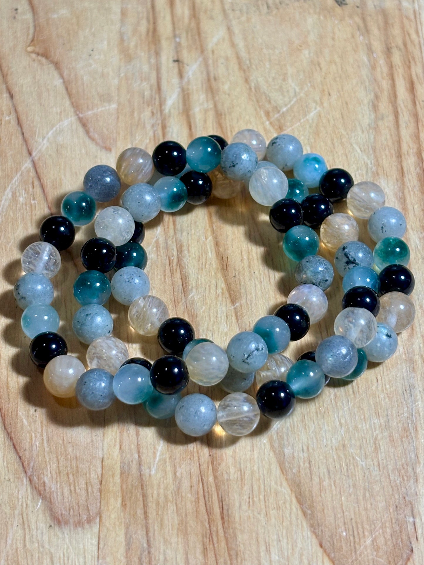 8mm Escudo de Abundancia Bracelet