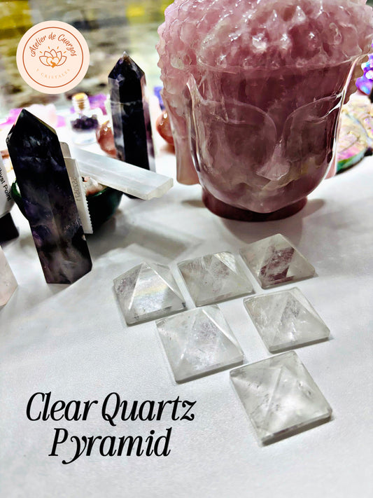 Clear Quartz Pyramid