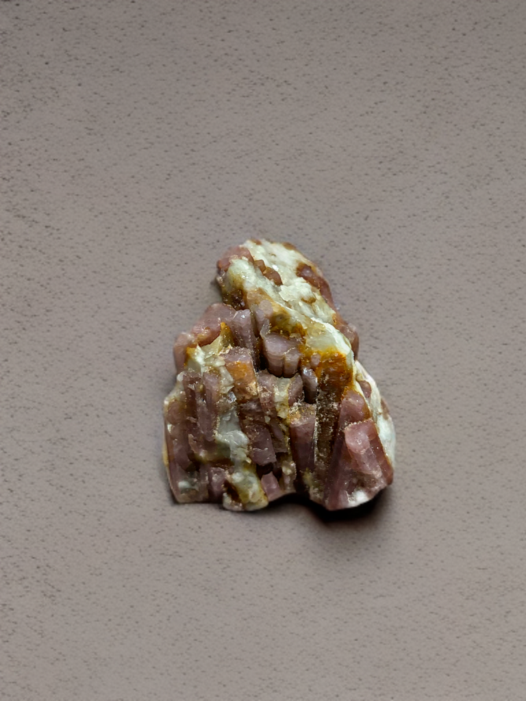 Pink Tourmaline Raw Cluster