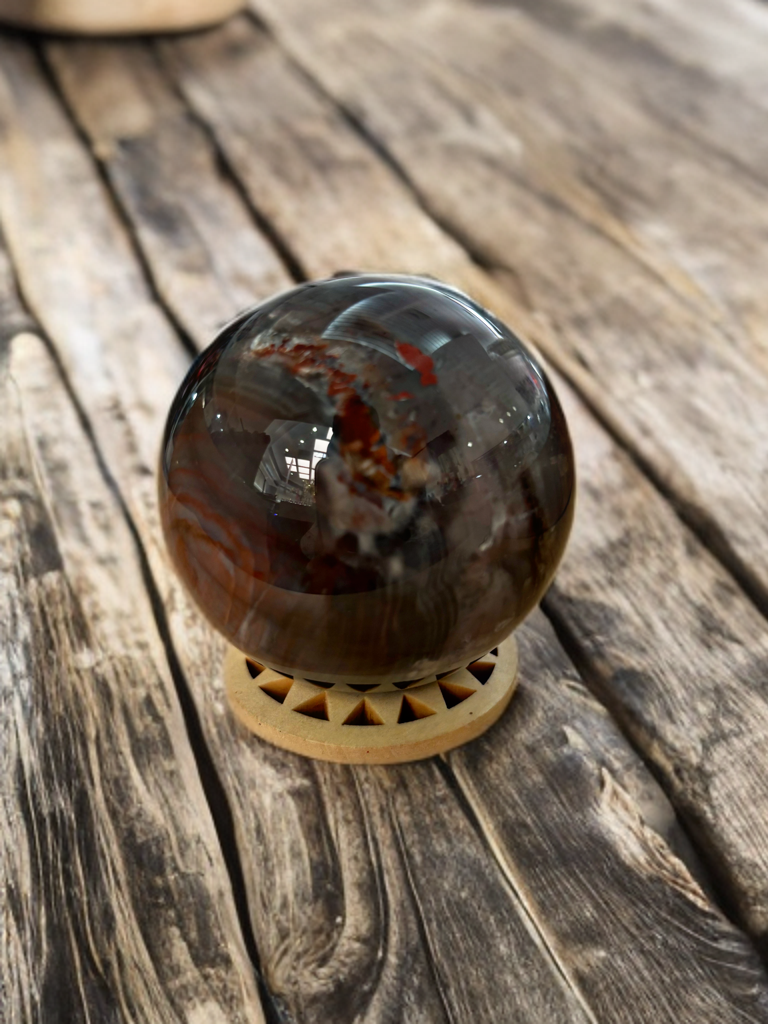 Polychrome Jasper Sphere - Madagascar