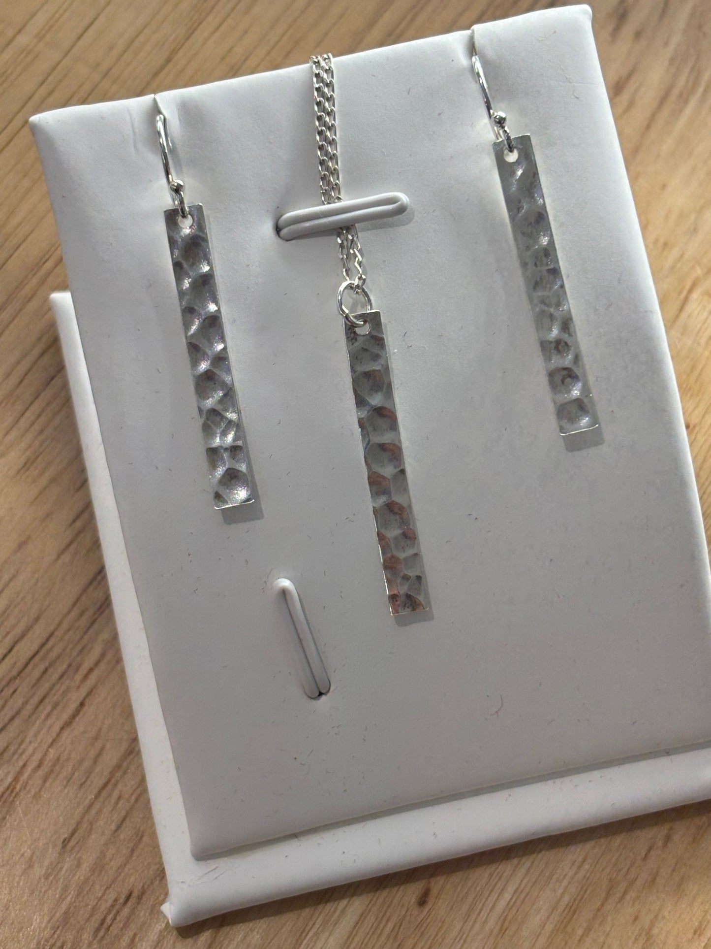 S925 Hammered Jewelry Set