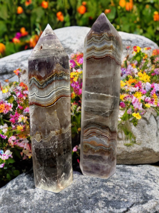 Agate Amethyst Tower