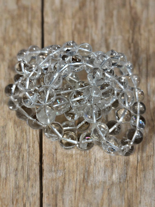 14mm Clear Quartz Bracelet