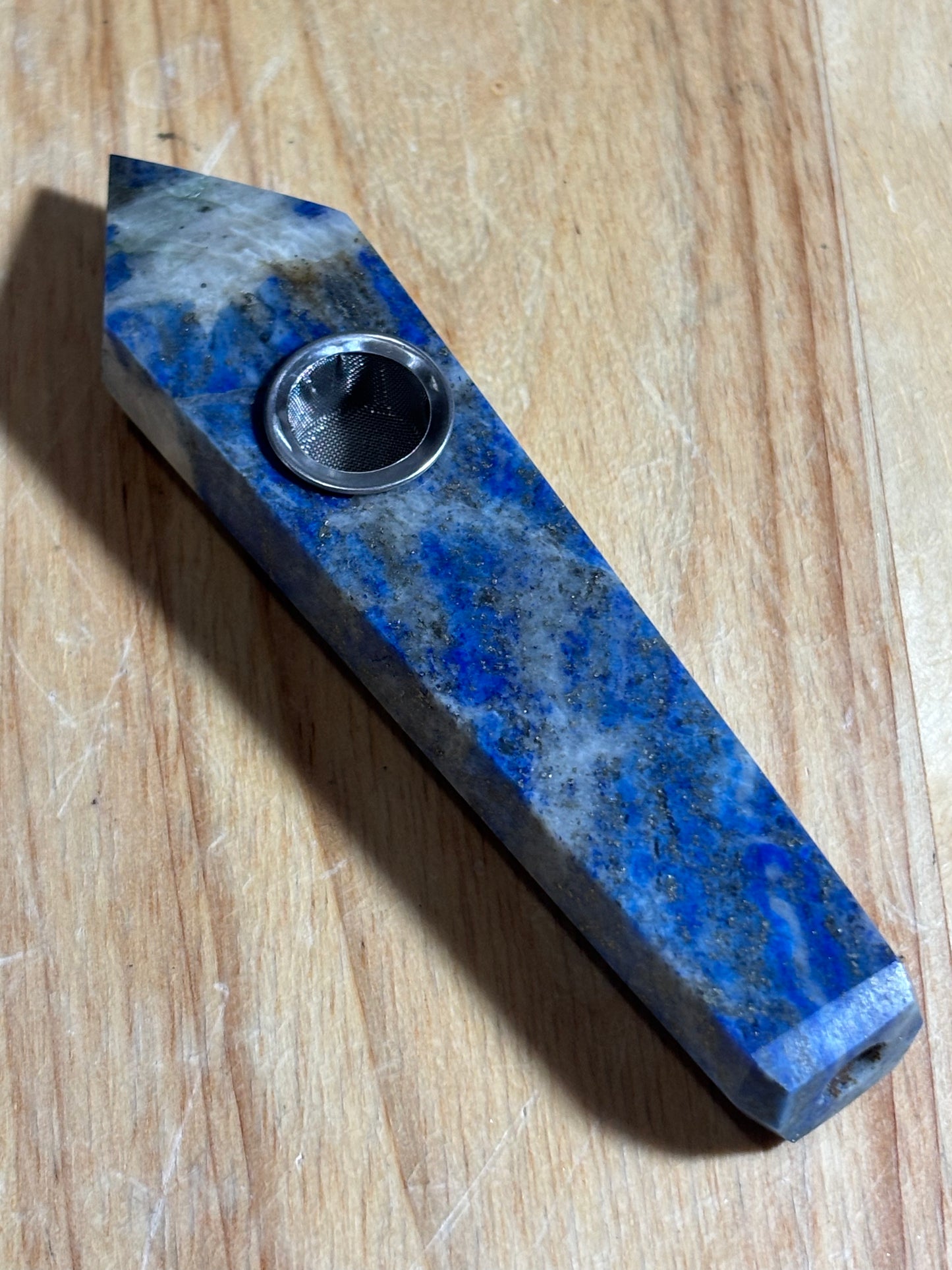 Natural Quartz Smoking Pipe