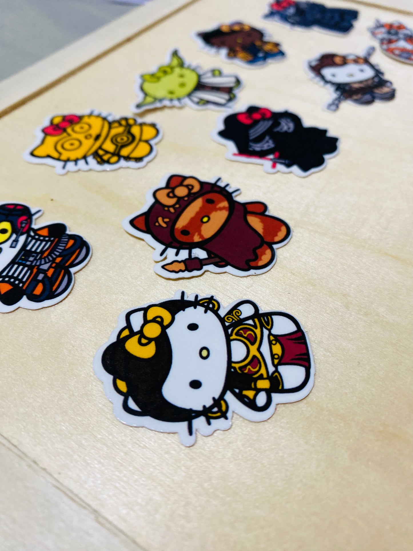 Hello Kitty + Star Wars Tiny Stickers