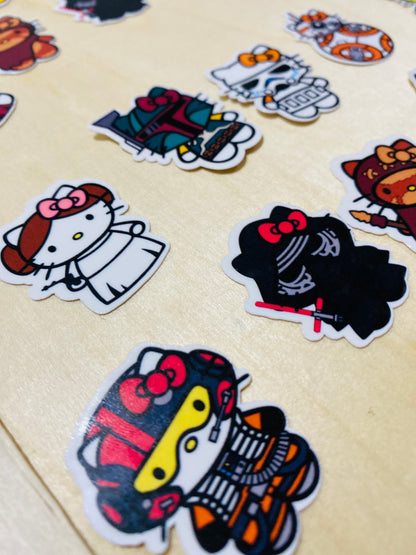 Hello Kitty + Star Wars Tiny Stickers – Affirm My Way