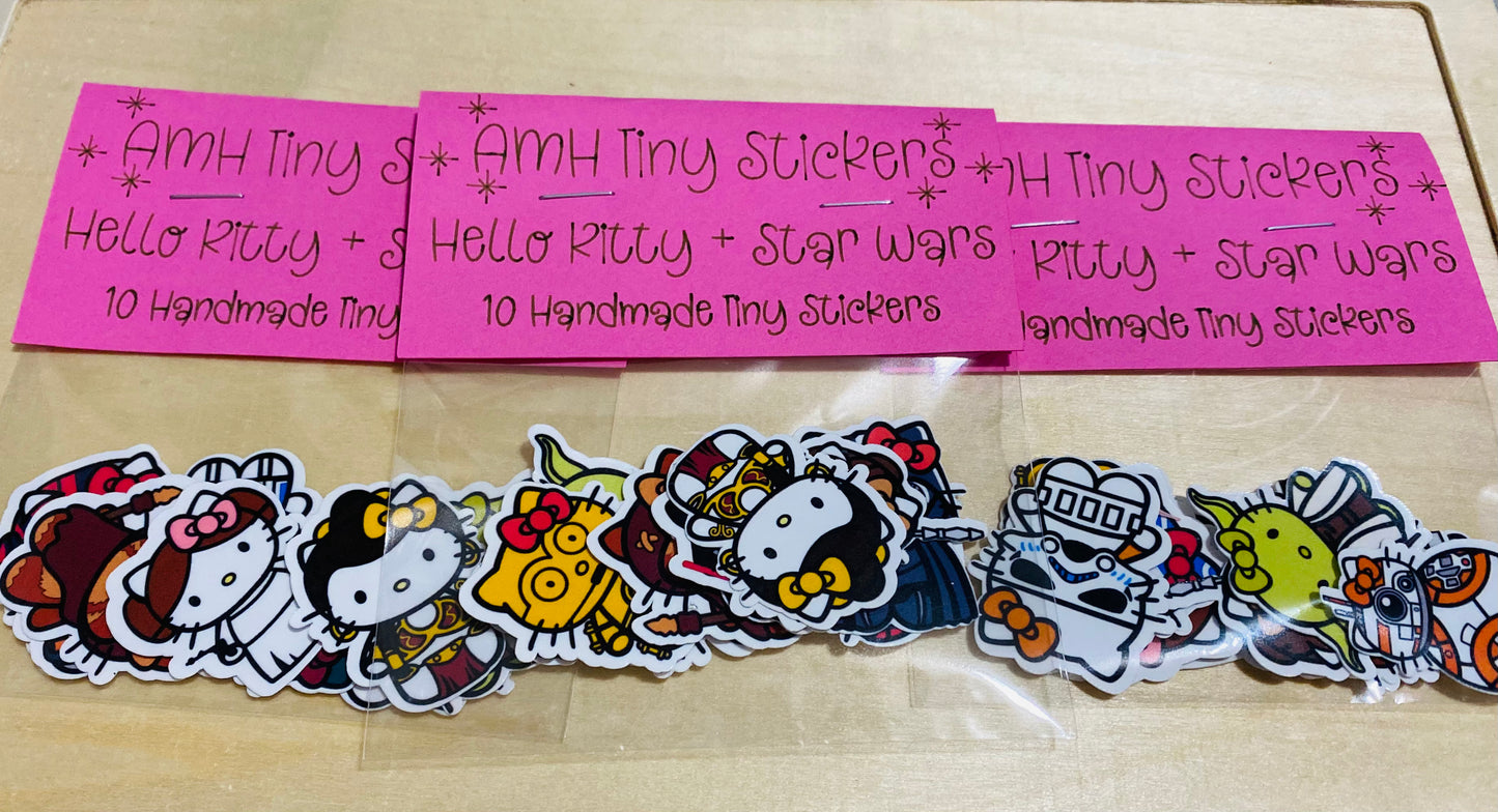 Hello Kitty + Star Wars Tiny Stickers