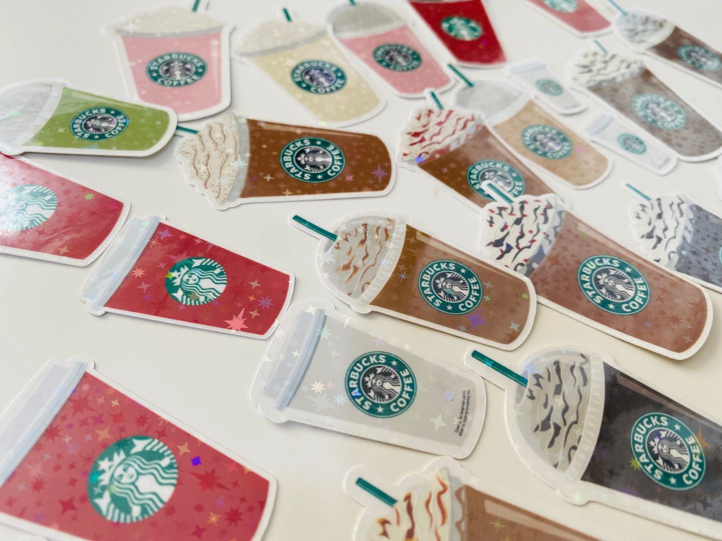 Tiny Stickers - Starbucks Coffee Cups