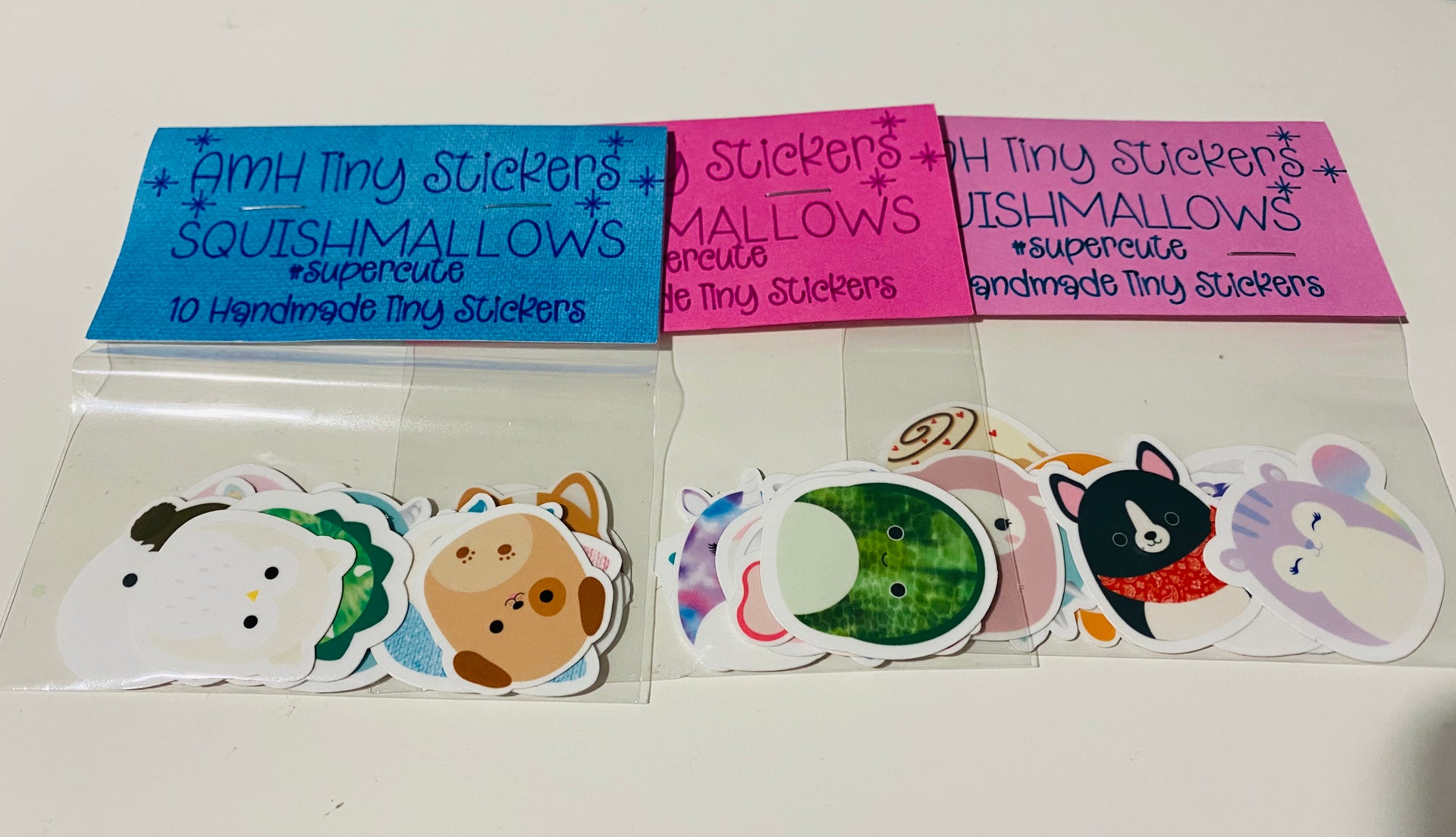 Tiny Stickers - Squishmallows